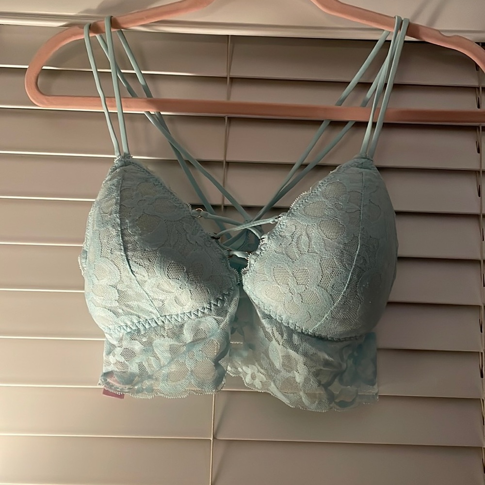 Cute baby blue bralette